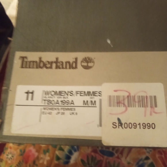 NIB TIMBERLAND HIGH LACE UP LEATHER/SUEDE BOOTS - Picture 7 of 7